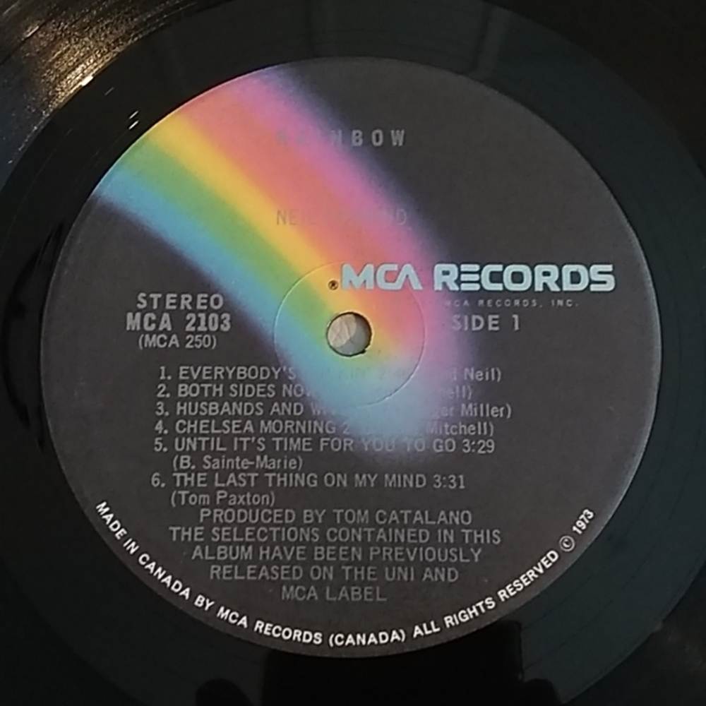 Neil Diamond - Rainbow LP - Picture 3 of 4